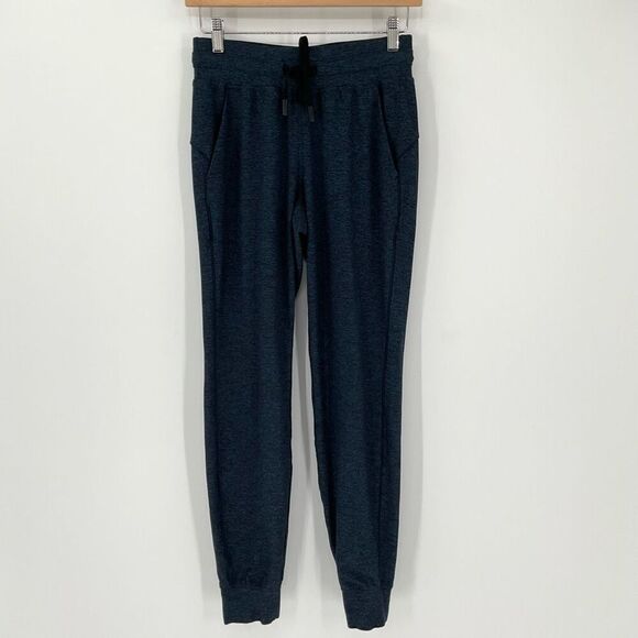 Lululemon Ready To Rulu Pant Jogger 29" Heathered True Navy/Black Women 4 - Picture 1 of 8